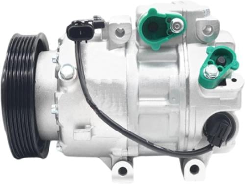 12450K# كمبرو سر مكيف سياره هيونداي سانتافي  وسورنتو 2012-2018  COMPRESSOR HYUNDAI SANTA FE  3.3L 6PK 2012-2018 SORRENTO 3.5L