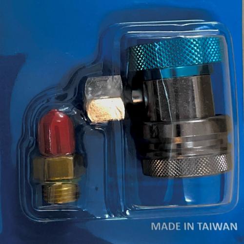 LOW SIDE CHARGING COUPLING W-ADAPTOR No11170W  بلف تعبئة فريون