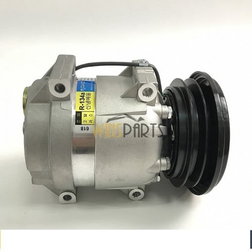 #13009K كمبروسر  مكيف هيونداي حفار بوكلاين كوري / COMPRESSOR HYUNDAI POCLAIN excavators, wh