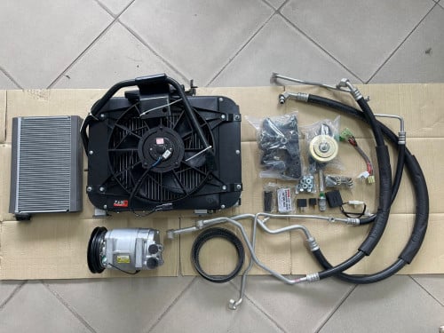 12981V# طقم مكيف ديننا ايسوزو / ISUZU NPR NKR 4-3 TON COMPLETE AC KIT