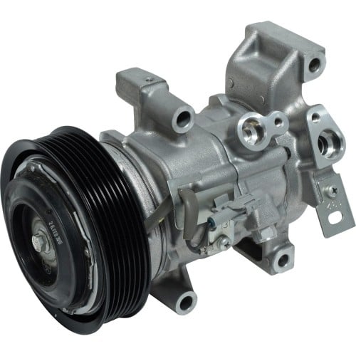 #13165II  كمبروسر مكيف تويوتا هايلكس 2016-2018 7 خط  مع كلتش / COMPRESSOR TOYOTA HILUX 2016-2018 2.0L TURBO 12V PV7