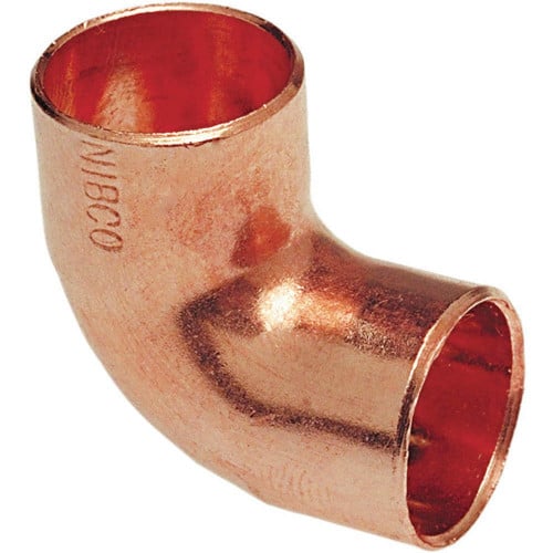 #02297 كوع نحاس 1/2 COPPER ELBOW 90 DEGREE 1/2" EQUAL