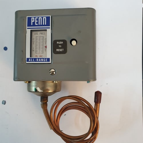 PRESSURE CONTROL RANGE -20 PLUS 100 WITH RESET No 04878A  برشر كونترول