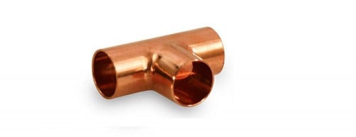 #06148Aكوع 3/4 مثلث تي نحاس /COPPER TEE 3/4 INCH EQUAL