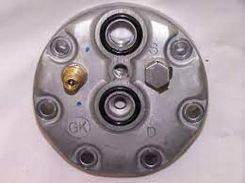 #13334W  غطاء كمبروسر خلفي ساندن افقي / CYLINDER HEAD SD-709 SD7H15 GK H PAD W-C VALVE AND PRV