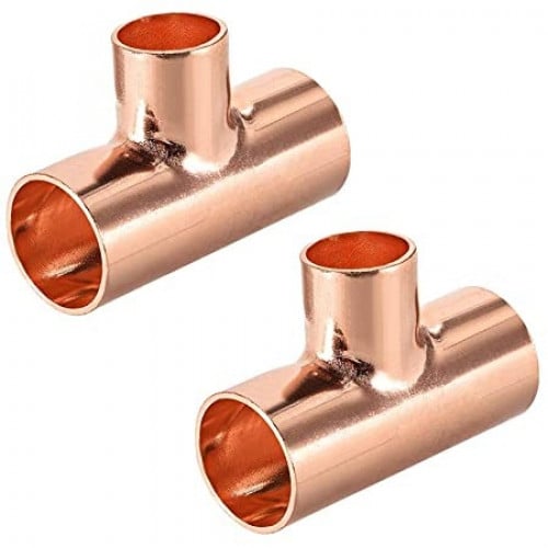 #02252 مثلث تي نحاس 1/2 بوصه  COPPER TEE 1/2" EQUAL