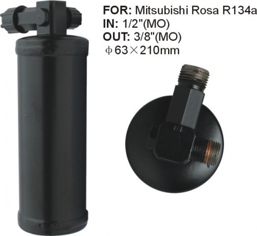 RECEIVER DRIER MITSUBISHI BUS  ROSA 1-2X3-8 No10334C  صفاية فريون باص
