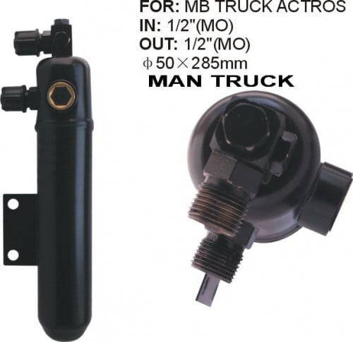 RECEIVER DRIER FOR MAN TRUCK No11004C  صفاية فريون ناقلة مان ومرسيدس