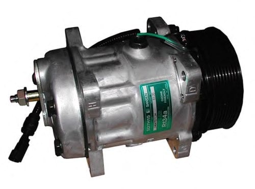 COMPRESSOR DAF TRUCK 95 UP 24V 8PK EM No13121J  كمبروس ناقلة داف 95