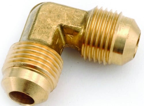 #06233Aكوع 5/8 فلير 90 درجه BRASS ELBOW 5/8 X 5/8...