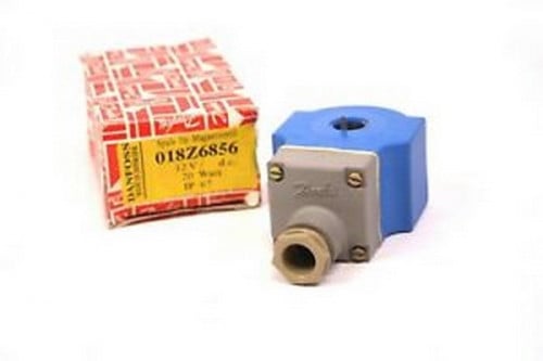 SOLENOID COIL DANFOSS 12V 018Z6856 No 02954D    كويل دانفوس 12 فولت