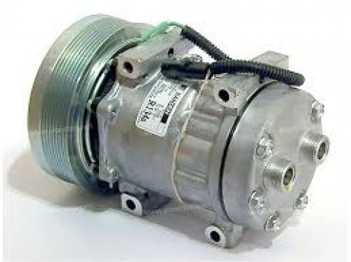 12836A# كمبروسر مكيف معدات COMPRESSOR TRACTOR TRUCK 24V 8PK  BACK CONNECT