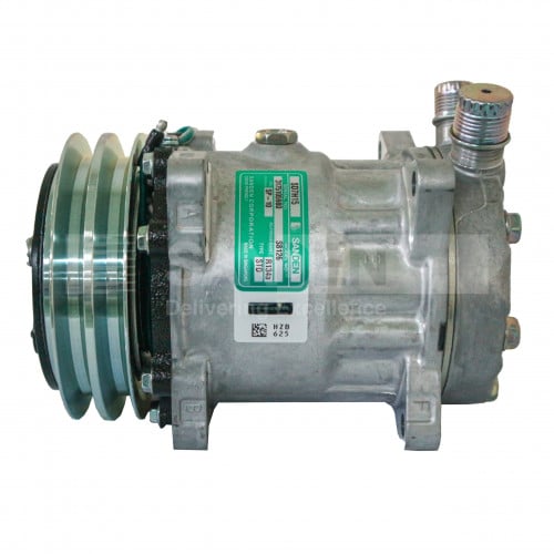 #11478S كمبروسر مكيف ساندن / COMPRESSOR SANDEN SD7H15-8126 24V A-2 VOR EM