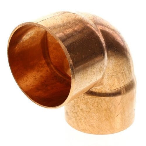 #02307  كوع نحاس COPPER ELBOW 0 DEGREE 2 1/8" EQUAL