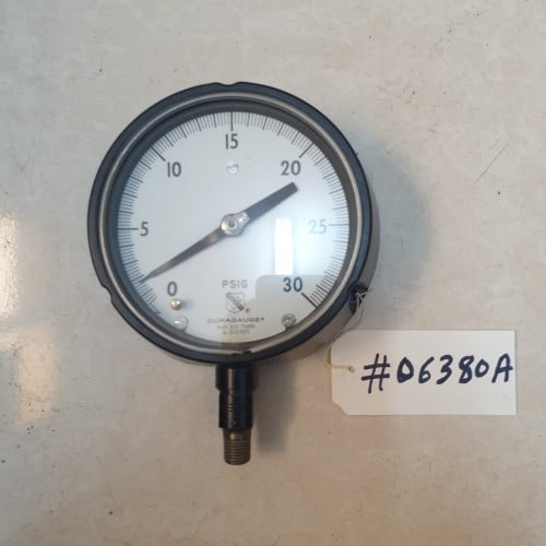 #06380A ساعة ضغط / PRESSURE GAUGE 0-30 PSIG 5 INCH DIA