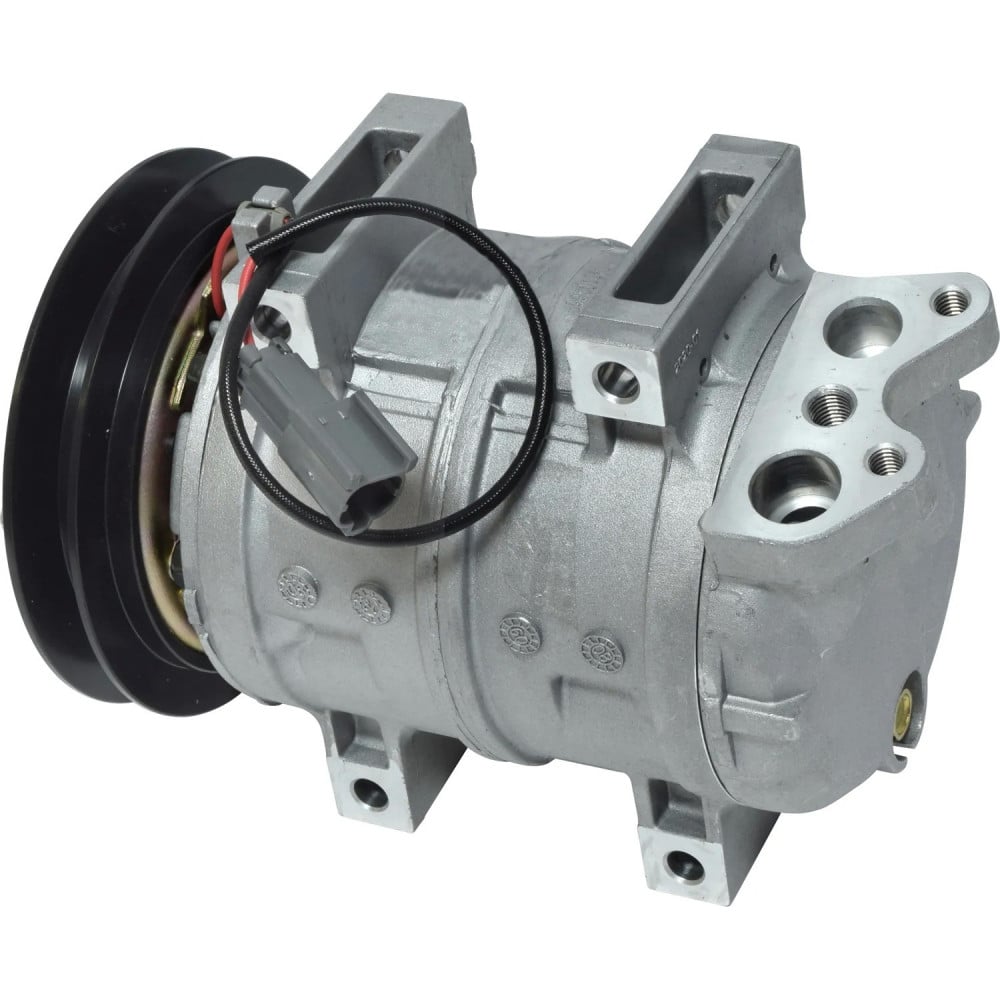 COMPRESSOR KOMATSU EXCAVATOR 24V DKS15CH No12443J  كمبروسر حفار كومتسو