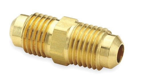 #02161W توصيلة 1/2 بوصة فلير / UNION 1/2"X1/2" FLARE U-08 BRASS