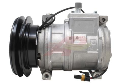 #10068C كبروسر مكيف 17 قاعدة امامية / COMPRESSOR 10PA17C FRONT MOUNT WIDE W-CLUTCH