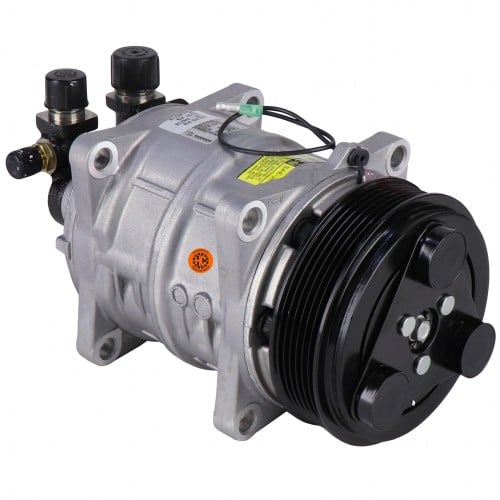 COMPRESSOR TM-16 12V 8PK BOLT WITH PRESSURE RELIVE VALVE No 11162J كمب