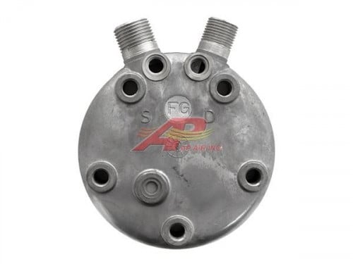 #11155C غطاء كمبروسر خلفي / CYLINDER HEAD SANDEN SD-508-SD5S14 O-RING