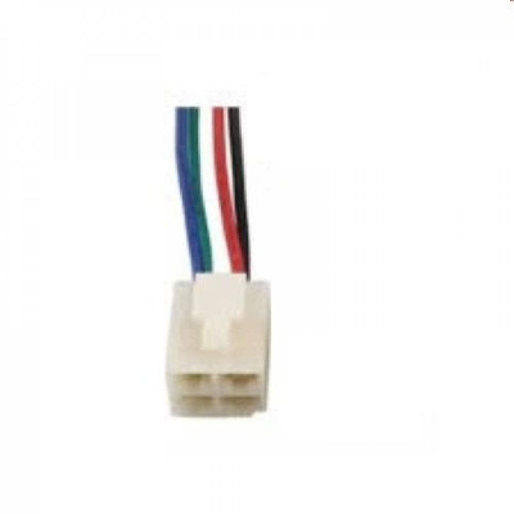 11890C# فيشة اسلاك 4 خط صيني / SOCKET  PLUG 4  FEMALE TERMINAL WITH WIRE
