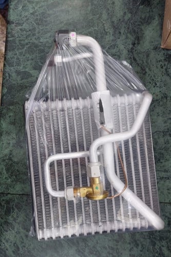 EVAPORATOR COIL TATA PICK UP W-PIPE AND VALVE No13017T  ثلاجة تاتا