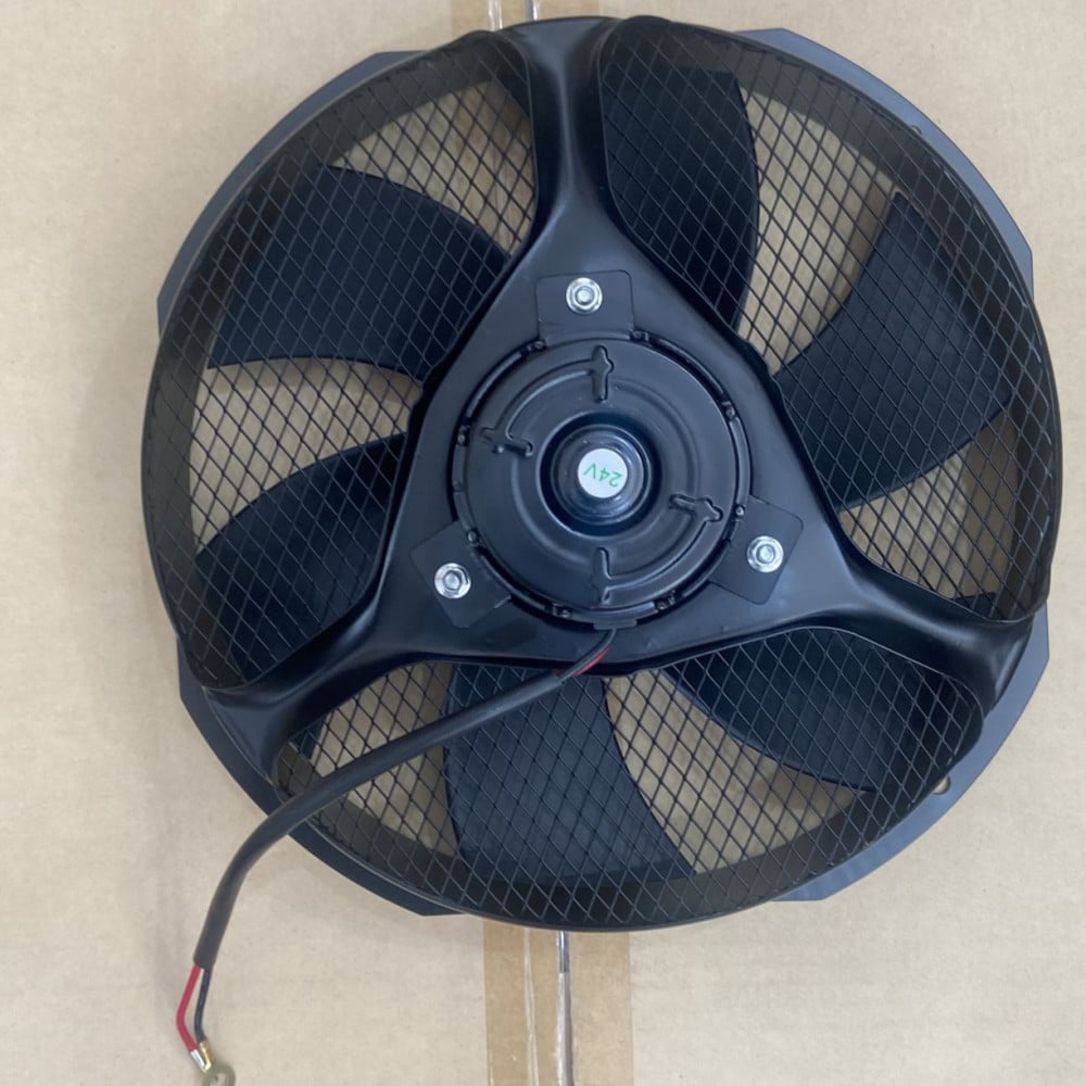 RADIATIR FAN BUS COASTER 24V AB-2328 No 12850C مروحة رديتر باص تويوتا