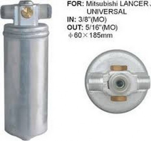 RECEIVER DRIER MITSUBISHI LANCER 3-8 X 5-16 No10416C صفاية فريون لانسر