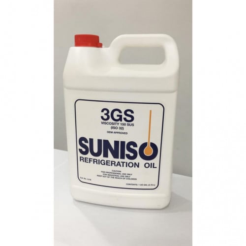 #00855جالون زيت تبرييد وتكييف سنيسو / COMPRESSOR SUNISO OIL 3 GS 150 VISCOSITY