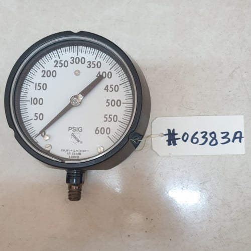 #06383A ساعة ضغط / PRESSURE GAUGE 0-600 PSIG 5 INCH DIA
