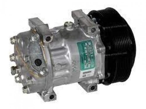 COMPRESSOR SANDEN CATERPILLAR 6173 24V 8PK 152mm No13189J كمبروسر كاتر