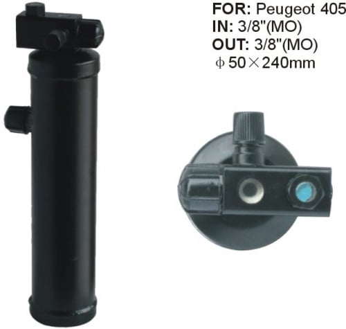 RECEIVER DRIER PEUGEOT 405 No 10156C  صفاية فريون بيجو