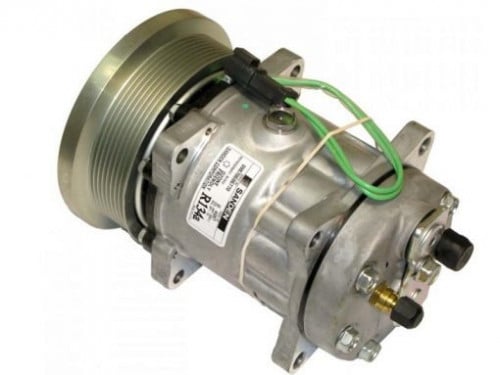 #10233A كمبروسر مكيف كاتربيلر/ COMPRESSOR CATERPILLAR SD7H15-4487 24V H PAD 8PK