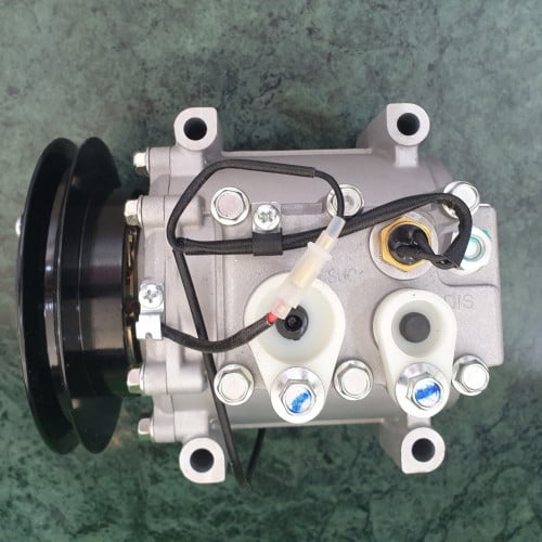 COMPRESSOR MITSUBISHI ROSA 1PK 24V AB-8098 No 11578C كمبروسر روزا باص