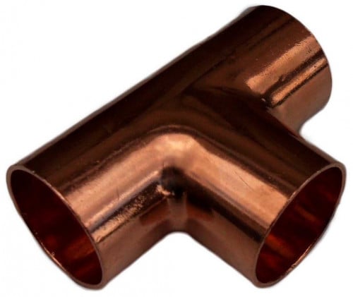 #06109A مثلث نحاس تي /COPPER TEE 2 1/8 X 2 1/8 INCH EQUAL