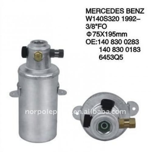 RECEIVER DRIER MERCEDES W140 S320  No 10114W   صفاية فريون مرسيدس