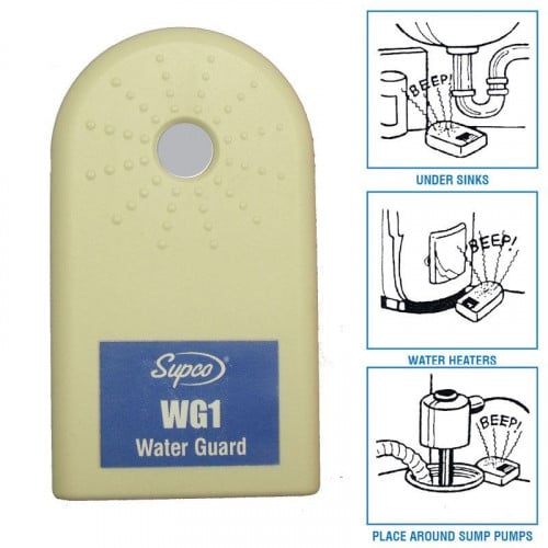 Supco WG1 Water Guard Water Leak Alarm WG1 No 00034A مراقب تهريب الماء
