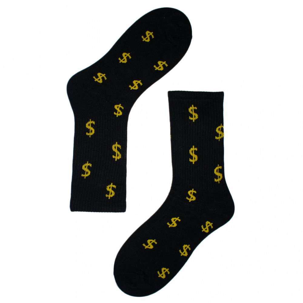 Dollar Sign Socks