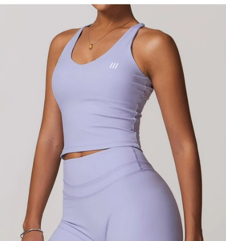 صدرية رياضية بلون اللافندر
