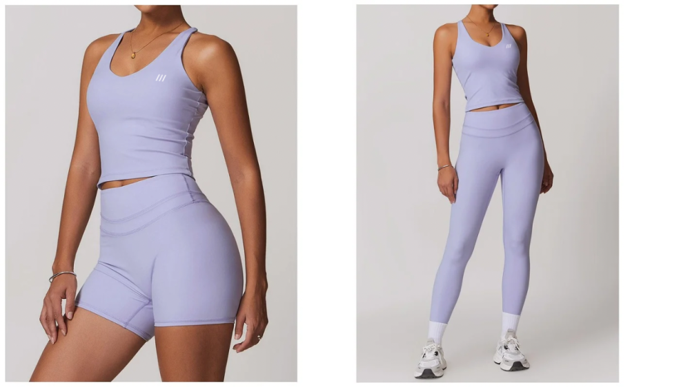 صدرية رياضية بلون اللافندر