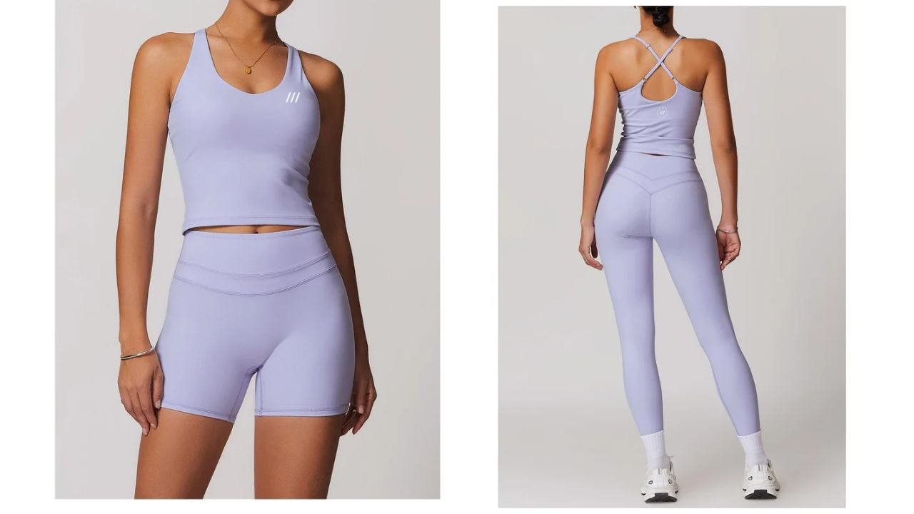 صدرية رياضية بلون اللافندر