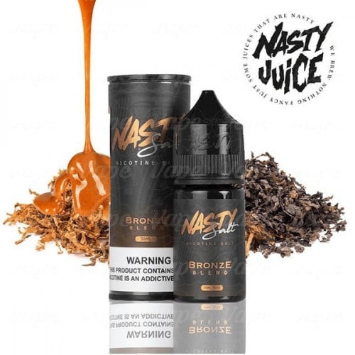 نكهة ناستي برونز بلند سولت نيكوتين - NASTY BRONZE BLEND TOBACCO - Salt Nicotine