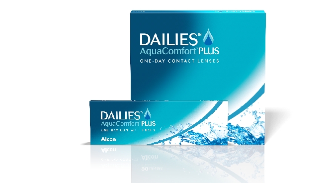 عدسات ديليز اكوا كمفورت بلص