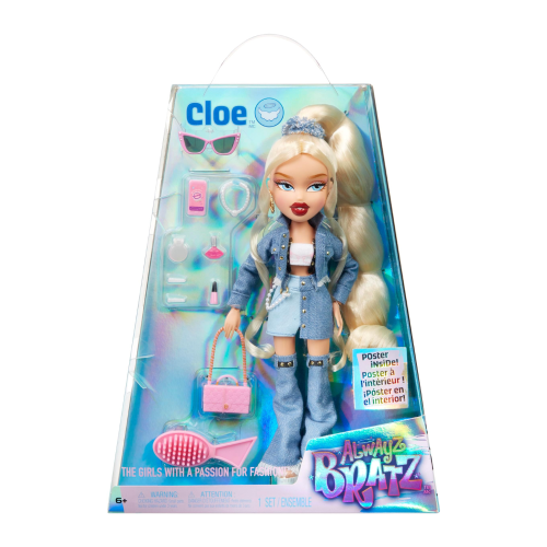 Alwayz Bratz - Cloe Fashion Doll with 10 Accessori...