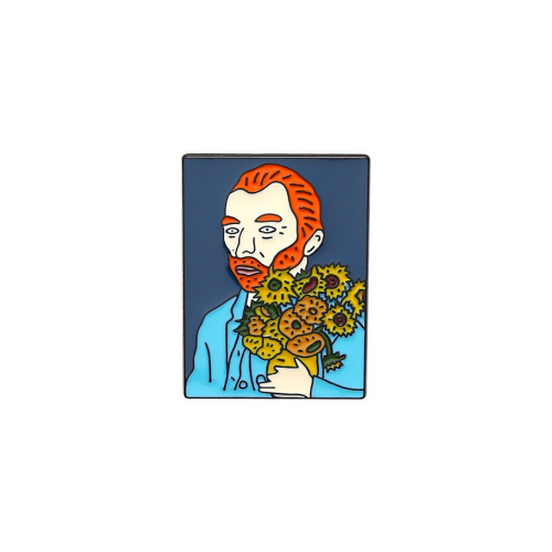 Van Gogh -  Sunflowers Pin