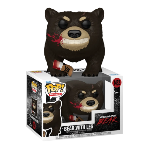 Funko Pop! Movies: Cocaine Bear - Bear with Leg (Bloody)