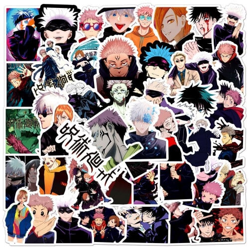 Jujutsu Kaisen - 50Pcs Stickers Bundle