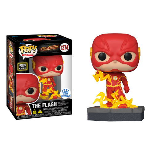 Funko Pop! Heroes: The Flash - The Flash (Lights & Sounds) (EXC)