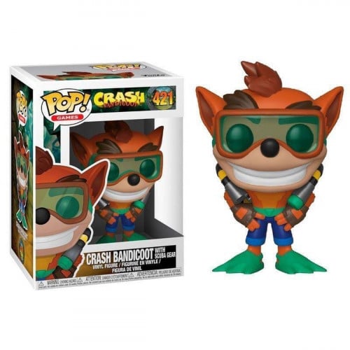 Funko Pop! Games: Crash Bandicoot - Crash Bandicoot in Scuba Gear