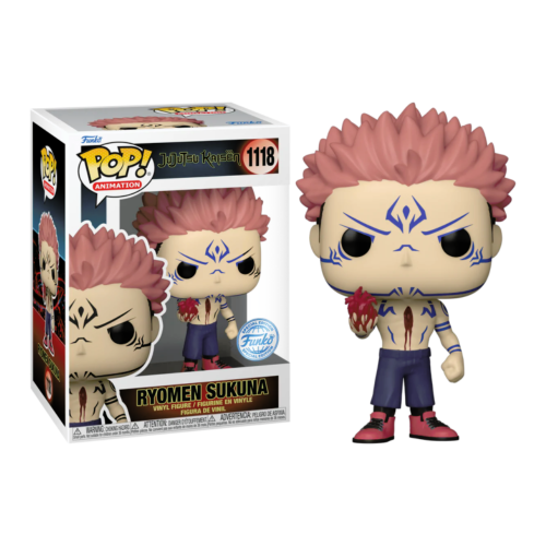 (EXC) Funko Pop! Animation: Jujutsu Kaisen - Ryomen Sukuna with Heart